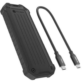 Caja externa SSD Icy Box IB-1827MCP-C31 M.2 NVMe/SATA USB 3.2 Gen 2 Type-C 10 Gbps Negra