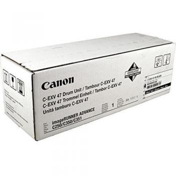 Canon C-EXV 47 Tambor de Impresora Negro - Compatible con impresoras Canon, rendimiento de hasta 24,000 páginas, tecnología de impresión láser, fácil instalación y alta calidad de impresión