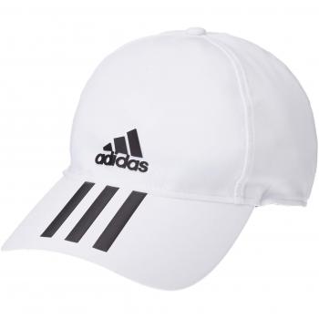 adidas C40 6P 3S CLMLT Hat, Unisex Adulto, White/Black, OSFM