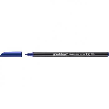 Rotulador Edding 1200 punta fibra azul 0.5 mm