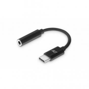 ACT Adaptador de audio USB-C a jack 3.5mm