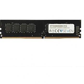 V7 4GB DDR4 PC4-19200 - 2400MHZ 1.2V DIMM X16 Módulo de - Memoria
