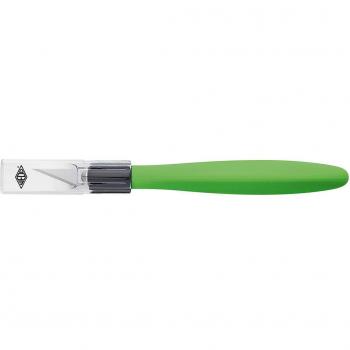 Wedo Comfortline - Cúter bisturí, Verde Manzana/Negro