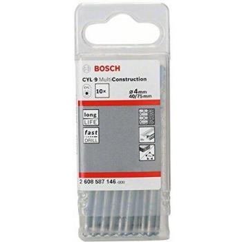 Bosch Professional - Broca multiuso CYL-9 MultiConstruction 4 x 40 x 75 mm