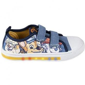 CERDÁ LIFE'S LITTLE MOMENTS 2300004863_T024-C56, Zapatillas de Lona Bajas para Niños de la Patrulla Canina-Licencia Oficial Nickelodeon, Azul, 24 EU