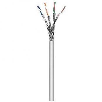 Cable de red Goobay 96093 CAT 6a S/FTP 50 m Gris