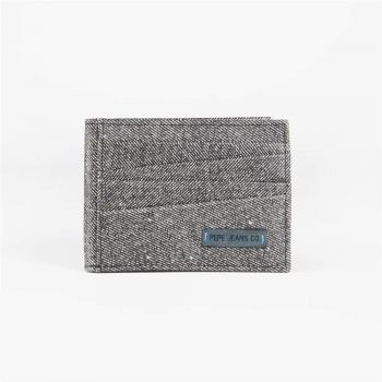 Pepe Jeans 7450461 Jeans Tarjetero 10 cm, 0.04 litros, Negro