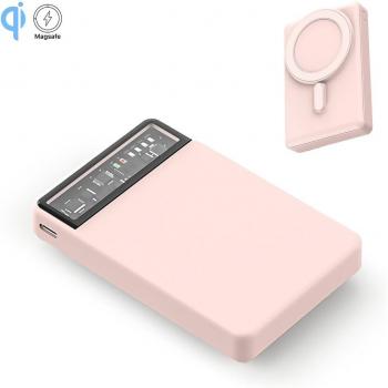 Powerbank DAM 10.000mAh con carga inalámbrica de 15W