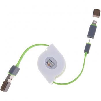 Cable enrollable 2 en 1 DAM