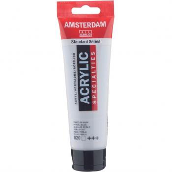 ACRILICO AMSTERDAM 120 ml (820) PERLADO AZUL