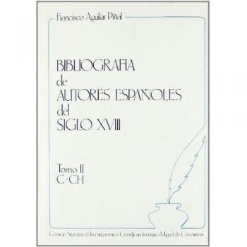 Bibliografía de autores españoles del siglo XVIII. Tomo II