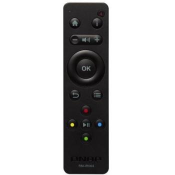 QNAP Accesorio RM-IR004 RM-IR004, IR INALÁMBRICO, Botones, Negro