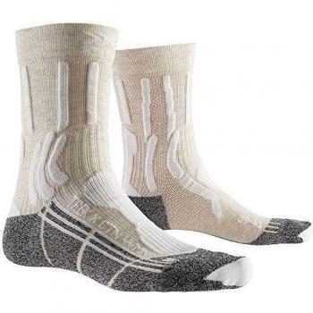 X-Socks Trek X Cotton Women Socks, Mujer, White/Anthracite, 37-38