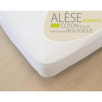 Kadolis Funda de colchón Impermeable - Algodón orgánico - Cuna 70 x 140 cm