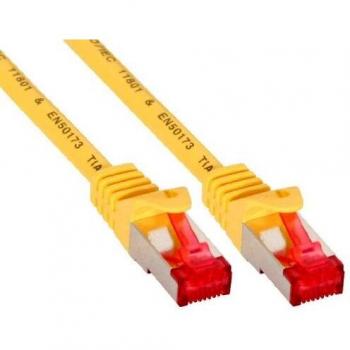 Cable de Red Cat6 S/FTP Amarillo 3m (S-STP, PiMF)