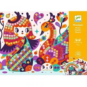 Juego Creativo de Mosaicos Kokeshi DJECO
