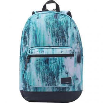 Mochila juvenil Totto Tocax para PC de 14 pulgadas en color azul con diseño Marbley
