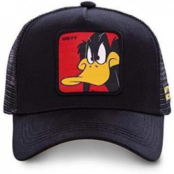 Gorra Capslab Trucker Negra Pato Lucas DAF1