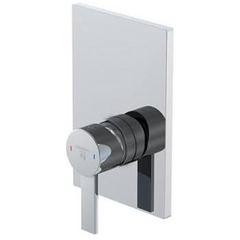 Mezclador de ducha/baño empotrado Steinberg Serie 120, cromo, un consumidor, juego completo 12022433