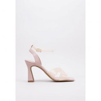Krack Core Sandalia De Tacón Mujer Beige 36