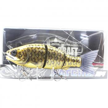 Señuelo articulado flotante Gan Craft Jointed Claw 184 con trinquete KC-2023