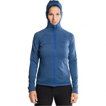 Chaqueta de mujer Trangoworld Libar con capucha, color azul oscuro, talla S