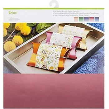 Cricut Cartulina de Foil, Pastel, Multicolor, Talla única