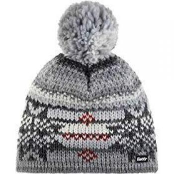 Gorro Unisex Eisbär Ike Pompon Gris Talla Única