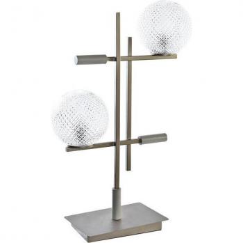Lámpara de mesa DKD Home Decor Dorado 220 V Moderno (38 x 16 x 63 cm)