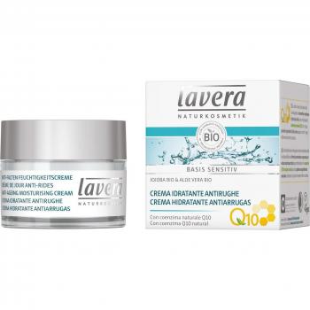 Lavera Basis Sensitiv Anti Ageing Moisturising Cream Q10 - 50ml