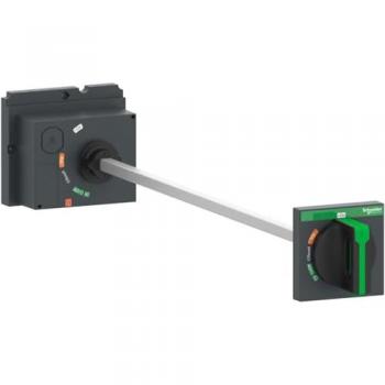 Mando giratorio prolongado para interruptor automático ComPacT NSX100-250 negro Schneider Electric