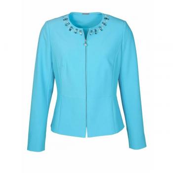 Ashley Brooke - Chaqueta de traje - para mujer azul turquesa 42