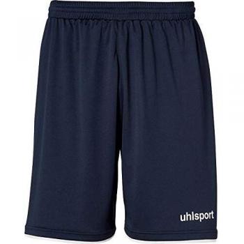 uhlsport Club Shorts De Fútbol para Hombre, Azul Marino/Blanco, 152