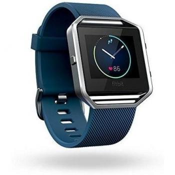 Fitbit Blaze - Smartwatch para actividad física, color Azul, talla  L