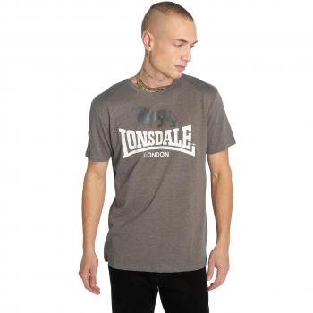 Lonsdale London Gargrave Anthracite Men's T-Shirt (Sizes M to 3XL)