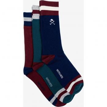 Calcetines Altos de Hombre Multicolor de Algodón Harper & Neyer
