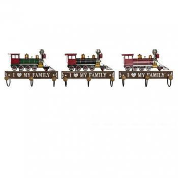 Perchero de Pared Vintage MDF (3 Piezas)