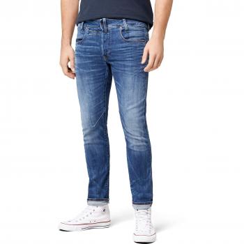 G-Star Raw D-Staq 5-Pocket Slim Fit Jeans in Dark Blue, Size 32W/34L