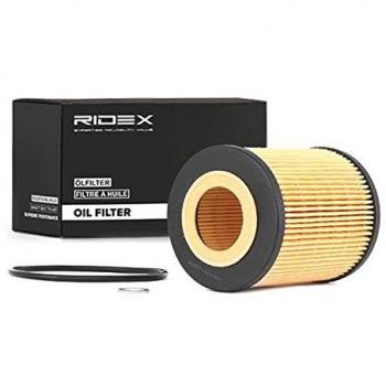 Filtro de aceite RIDEX 7O0010 para BMW, FORD y VOLVO, cartucho filtrante con juntas