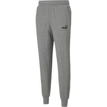 Puma Essentials Logo Sweatpants for Men - Medium Gray Heather - XXL