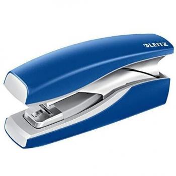 Grapadora Leitz NeXXt Softpress Flat Clinch, hasta 30 hojas, color azul