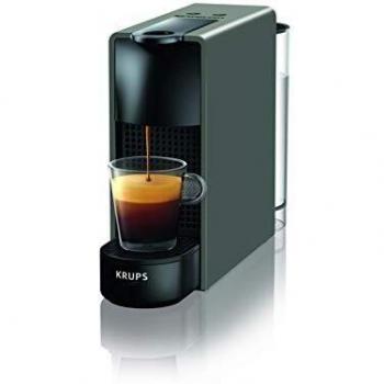 Cafetera de cápsulas Krups Nespresso Essenza Mini XN1108 - 19 bares, 0,6L, ultracompacta, función de autoapagado, color negro