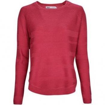 Jersei Only Caviar Ls Pullover Knt Noos *Cerise* - Sudadera de mujer, color cerise, diseño de punto, manga larga