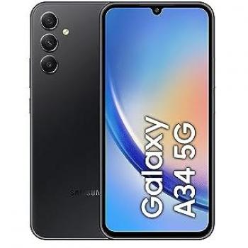 Samsung Galaxy A34 5G Smartphone Android 13 6.4 AMOLED 6GB/128GB Batería 5000 mAh Cámara 48 MP Verde