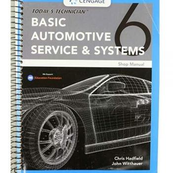 Today's Technician: Basic Automotive Service and Systems, Shop Manual, Spiral Bound Version