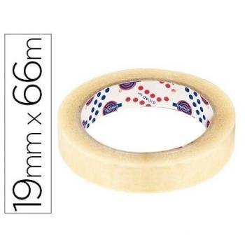 Cinta adhesiva Eurocel 66 mt x 19 mm
