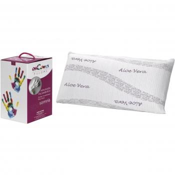 Encama Somnis - Almohada viscoelástica de 120 cm, color blanco