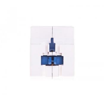 Bloque Retenedor Mecánico Schneider Electric LAD6K10B 24VAC/DC con cierre mecánico, terminales de tornillo, diseño para luminarias LED, diámetro de 22mm Ø, color azul