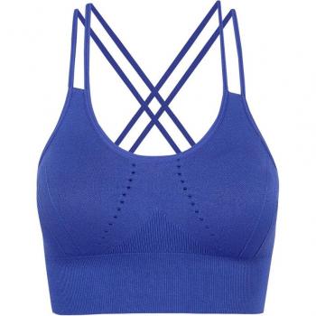 Top de mujer Malala Born Living Yoga - Medium Support, color Azul L