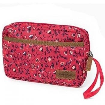 Eastpak Shiloh Single Monedero, Diseño Distinct Flowers, Color Rosa